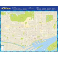 Montreal City Map Lonely Planet